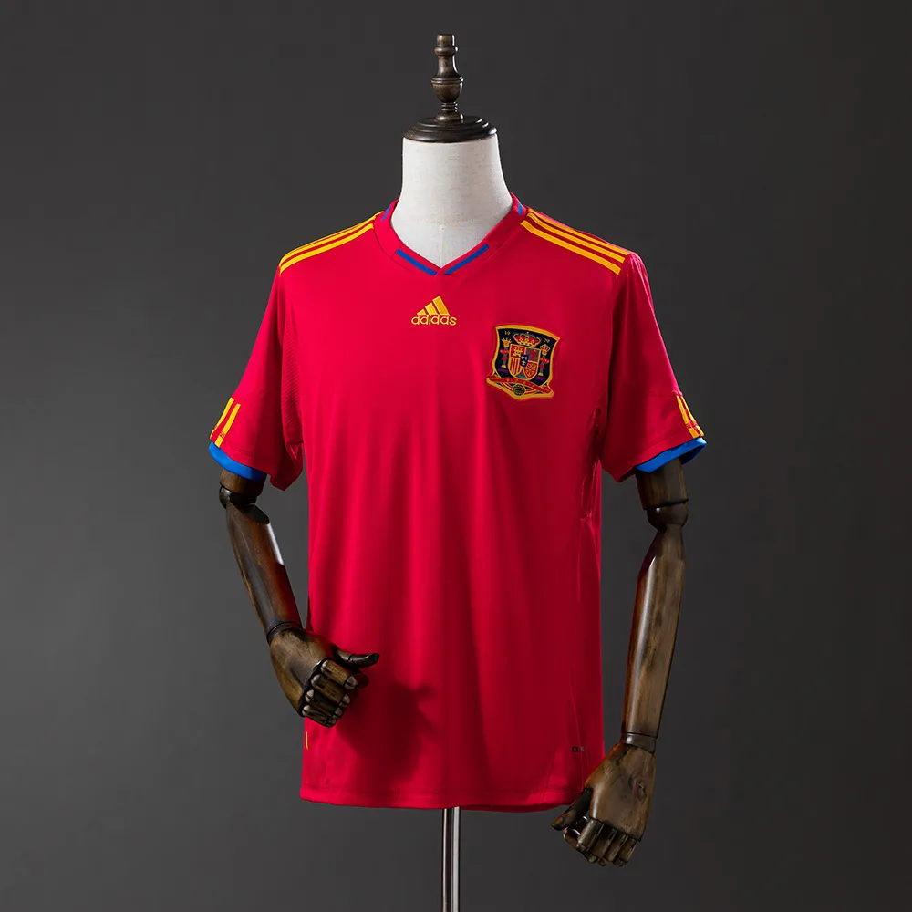 Spain 2010 Retro Spain Home Jersey 2010 — 1