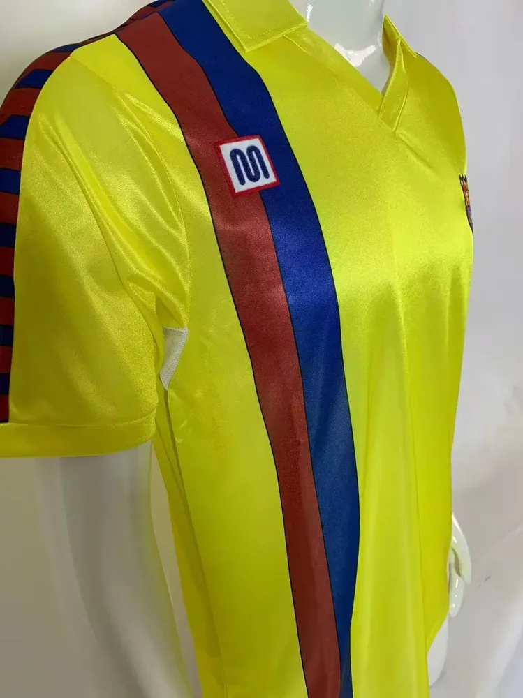 Barcelona 1982/1984 Retro Barcelona Visitante Camiseta de fútbol 1982/1984 — 4