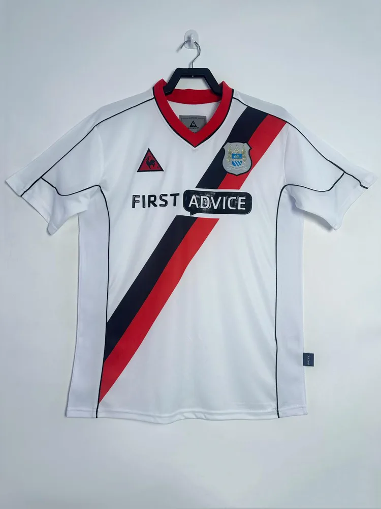 Manchester City 2002-2003 Retro Manchester City Visitante Camiseta de fútbol 2002/2003