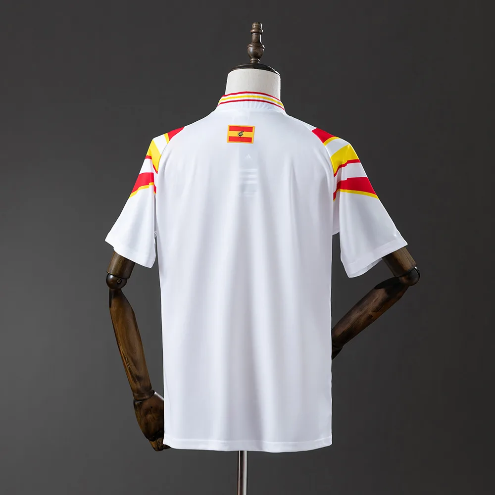 Spain 1996 Retro Spain Away Jersey 1996 — 2