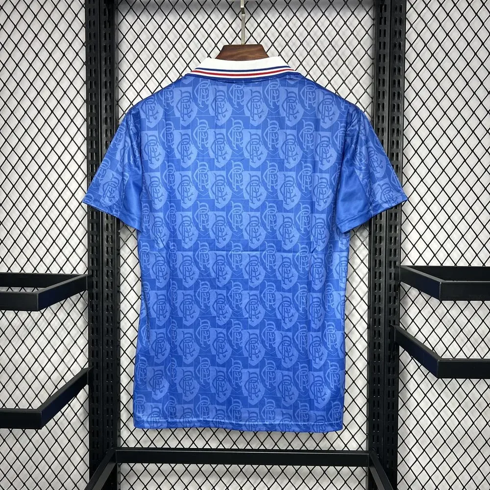 Rangers 1996/1997 Retro Rangers Home Football Shirt 1996/1997 — 2