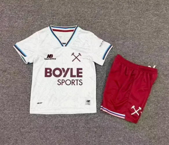 West Ham 2026/2027 West Ham United Away Football Shirt Kids Size 2026/27