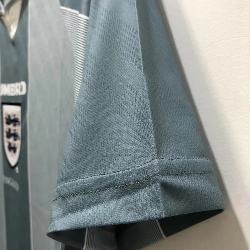 England 1996 Retro England Away Soccer Jersey 1996 — 6