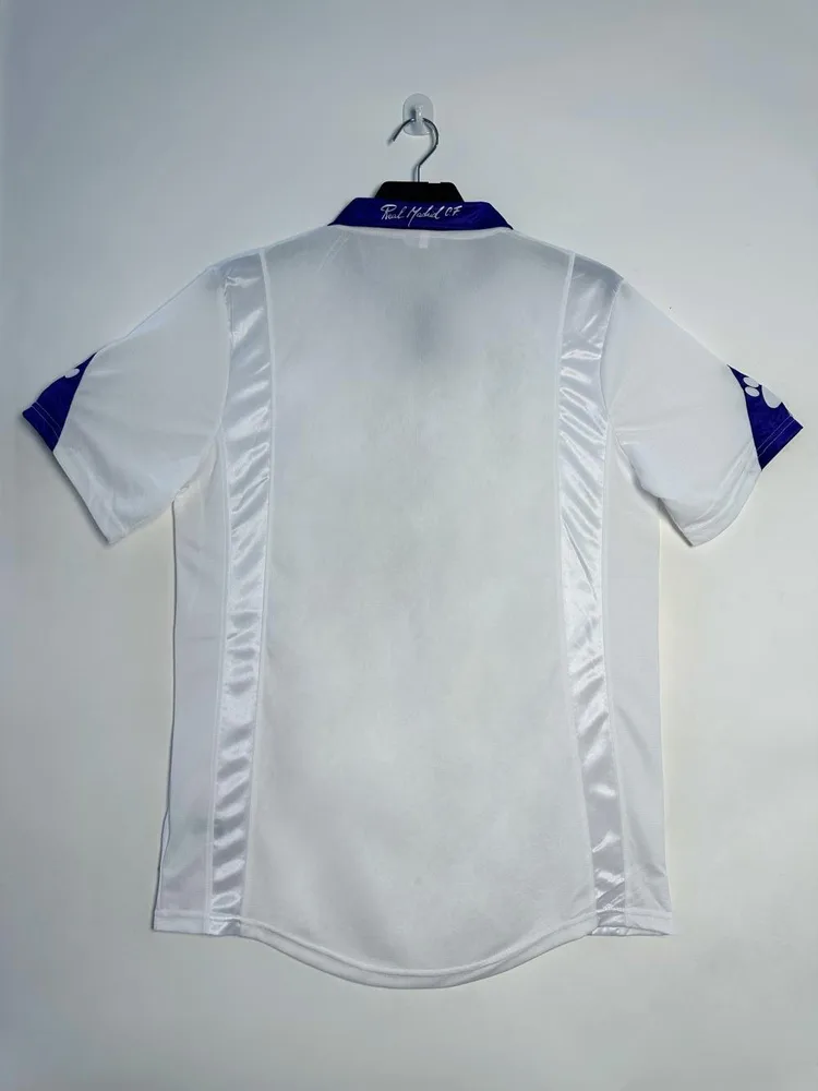 Real Madrid 1997/1998 Retro Real Madrid Home Soccer Jersey 1997/1998 — 2