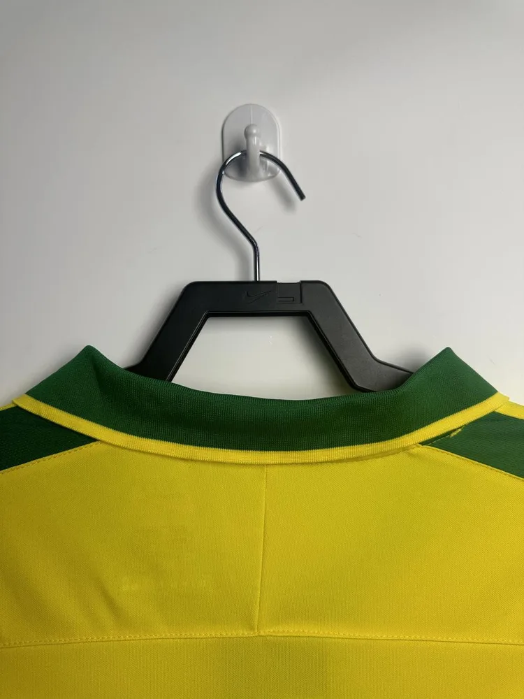 Brazil 1997 Retro Brazil Soccer Jersey Home 1997 — 4