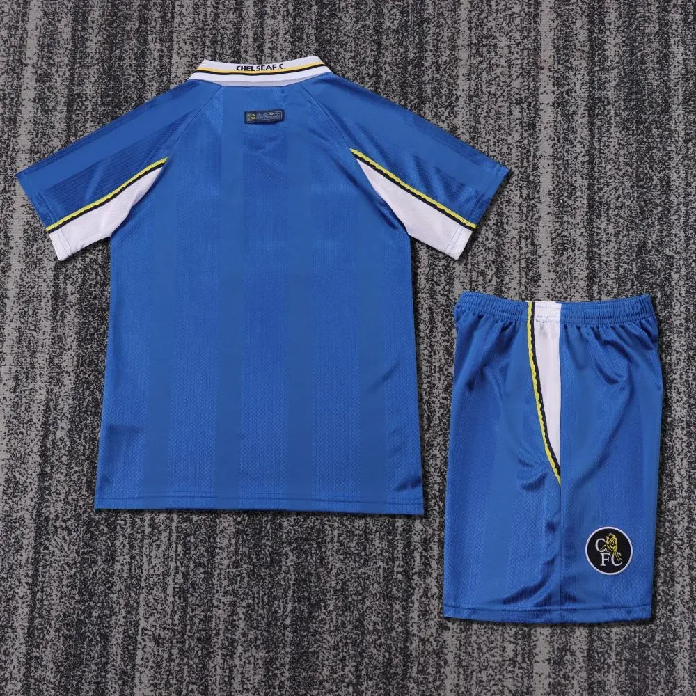 Chelsea 1997-1999 Retro Chelsea Home Football Jersey Kids Size 1997/1999 — 2
