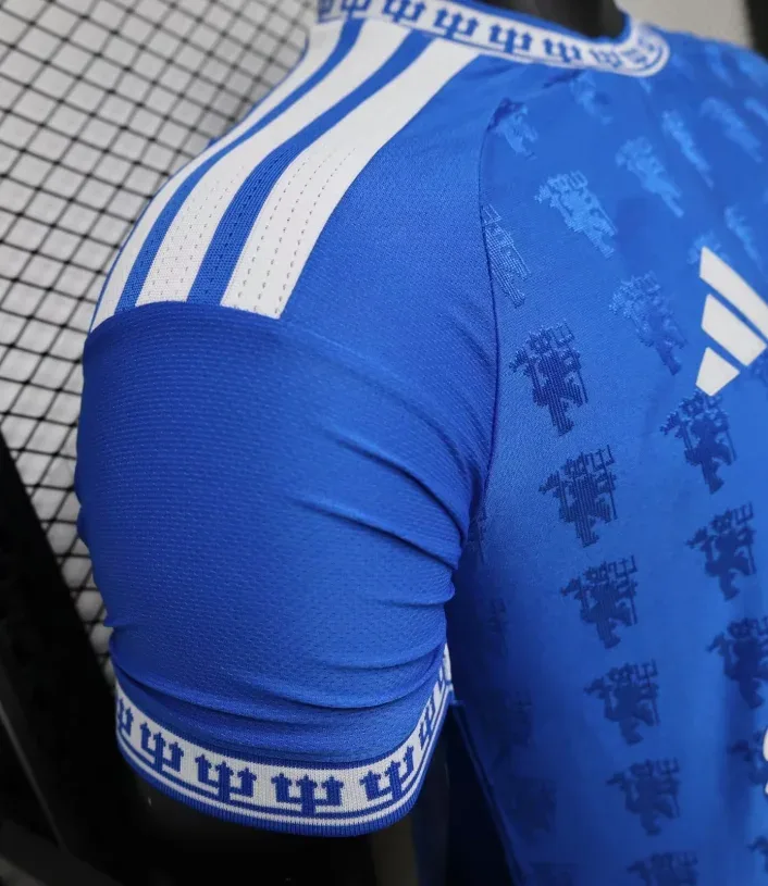 Manchester United 2026/2027 Player Version Manchester United Special Edition Blue Football Jersey 2026/27 — 6