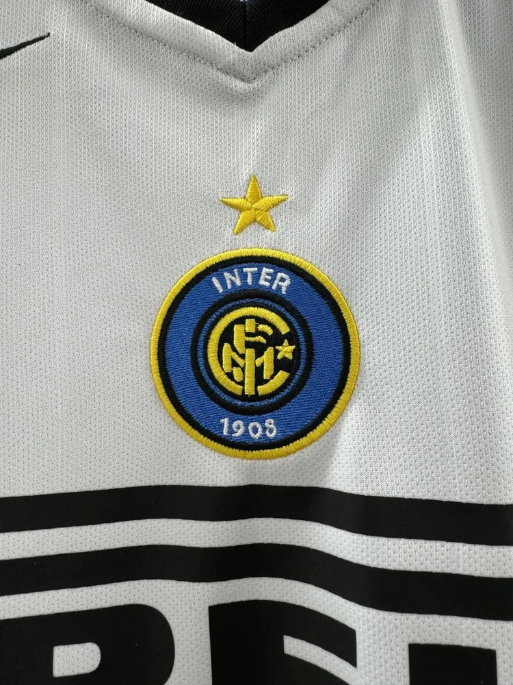 Inter Milan 2004/2005 Retro Inter Milan Visitante Camiseta de fútbol 2004/2005 — 5