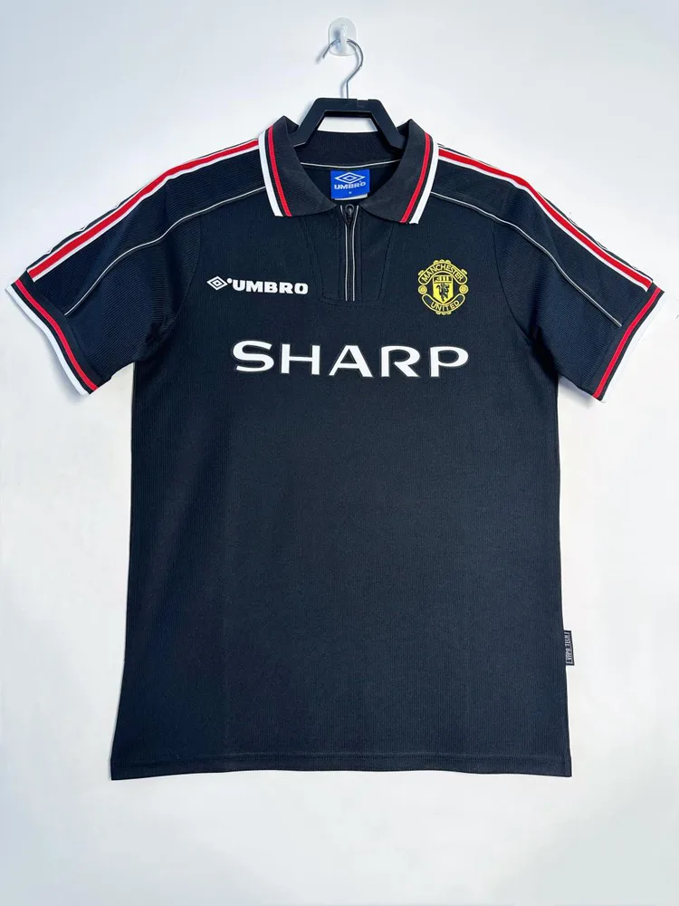 Manchester United 1998/1999 Retro Manchester United Visitante Camiseta de fútbol 1998/1999