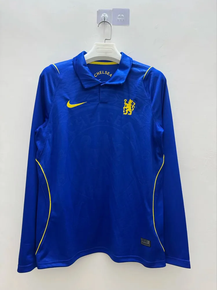 Chelsea 2026/2027 Long Sleeves Chelsea Home Football Shirt 2026/27