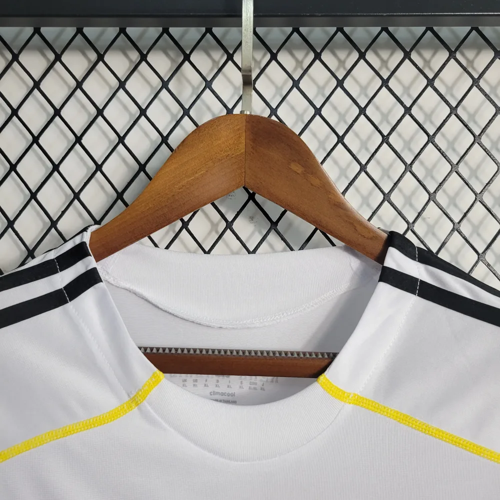 Real Madrid 2009/2010 Retro Manga larga Real Madrid Local Camiseta de fútbol 2009/2010 — 7