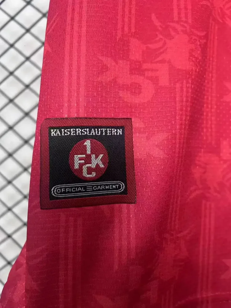 FC Kaiserslautern 1997/1998 Retro FC Kaiserslautern Home Football Jersey 1997/1998 — 6