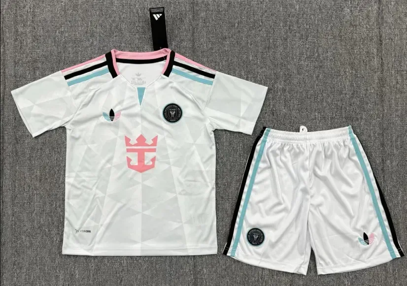 Inter Miami 2026/2027 Inter Miami Tercera Visitante Camiseta de fútbol Talla infantil 2026/27