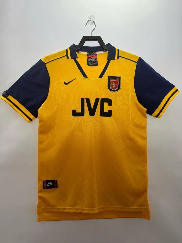 Arsenal 1996-1997 Retro Arsenal Visitante Camiseta de fútbol 1996/1997