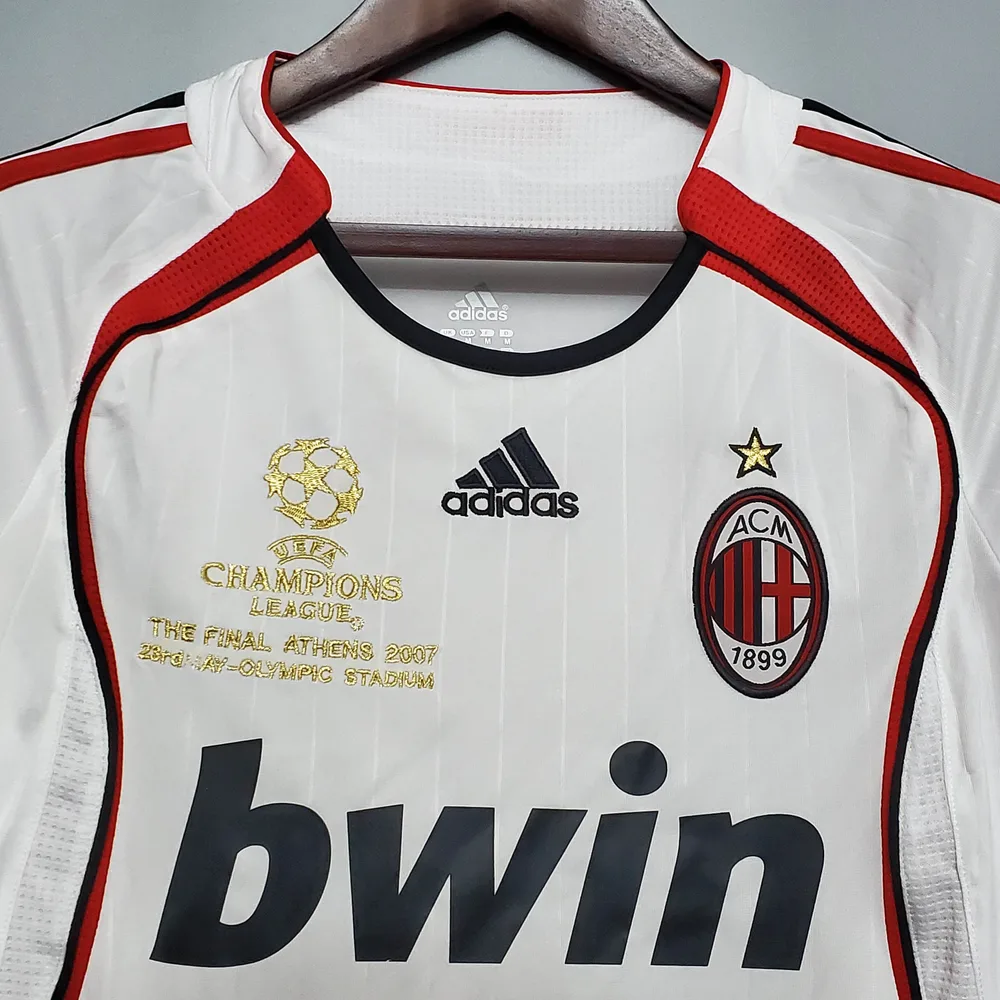 AC Milan 2006/2007 Retro Long Sleeve AC Milan Away Football Shirt 2006/2007 — 3