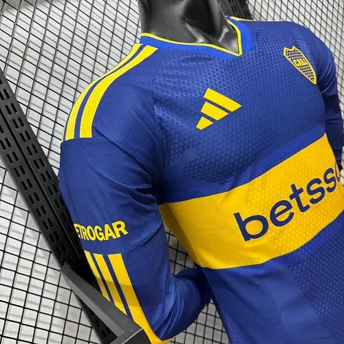 Boca Juniors 2026/2027 Long Sleeves Versión jugador Boca Juniors Local Camiseta de fútbol 2026/27 — 5