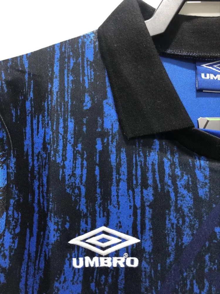 Manchester United 1993 Retro Manchester United blue Football Shirt 1993 — 4