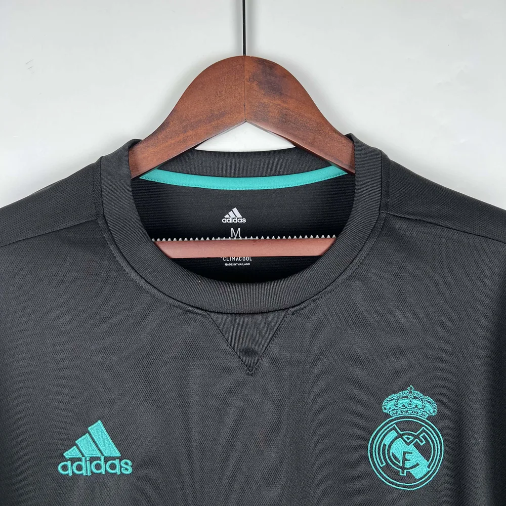Real Madrid 2017/2018 Retro Manga larga Real Madrid Visitante Camiseta de fútbol 2017/2018 — 3