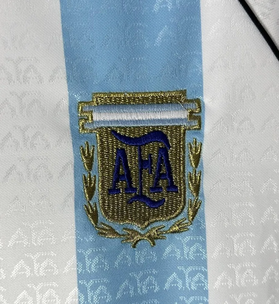 Argentina 1996-1997 Retro Argentina National Team Local Jersey 1996/1997 — 6