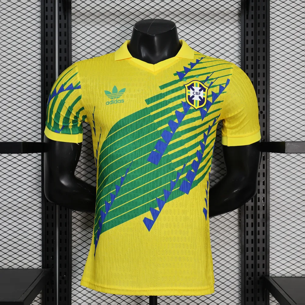 Brazil 2026 Versión jugador Brazil National Team Retro Edición especial Camiseta de fútbol 2026