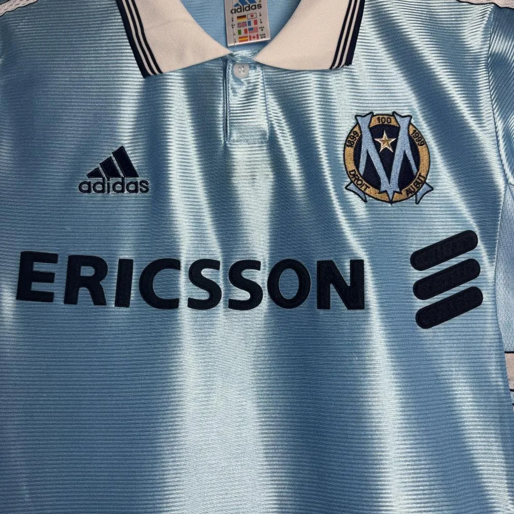 Marseille 1998-1999 Retro Olympique de Marseille Away Football Jersey 1998/1999 — 4