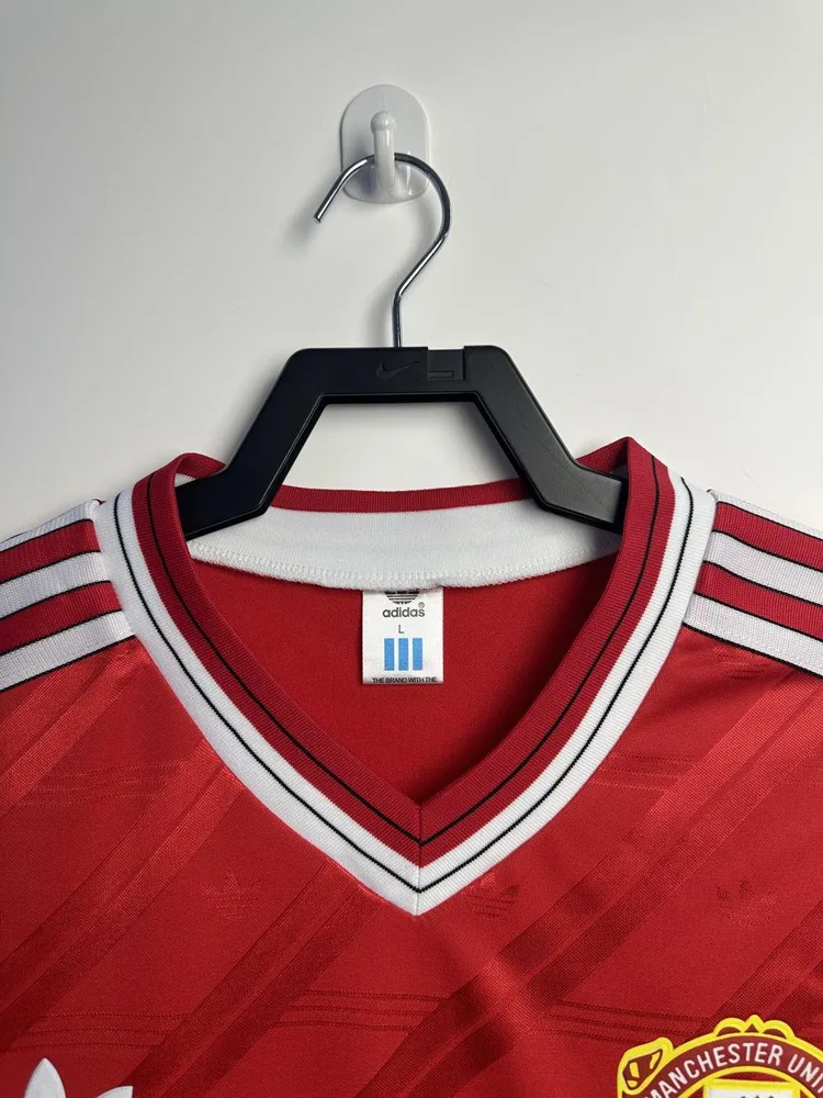 Manchester United 1986/1988 Retro Manchester United Home Football Shirt 1986/1988 — 3