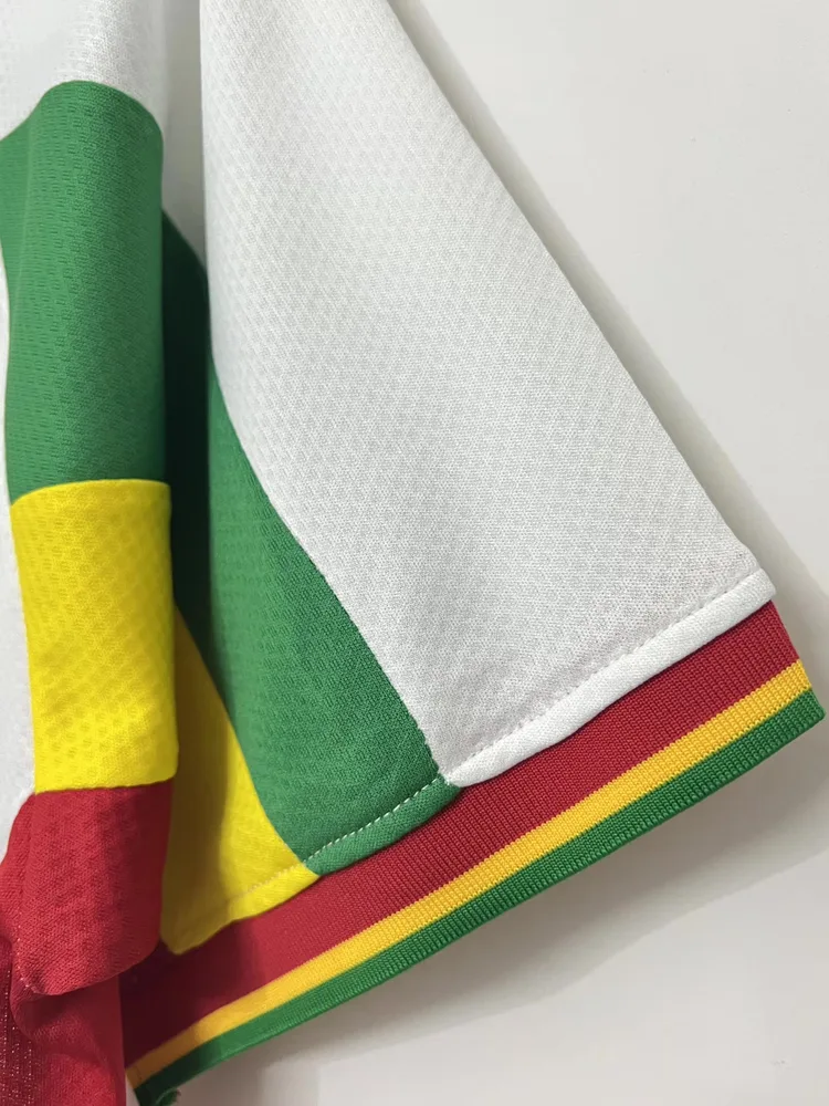 Senegal 2002 Retro Senegal National Team Shirt White 2002 — 6