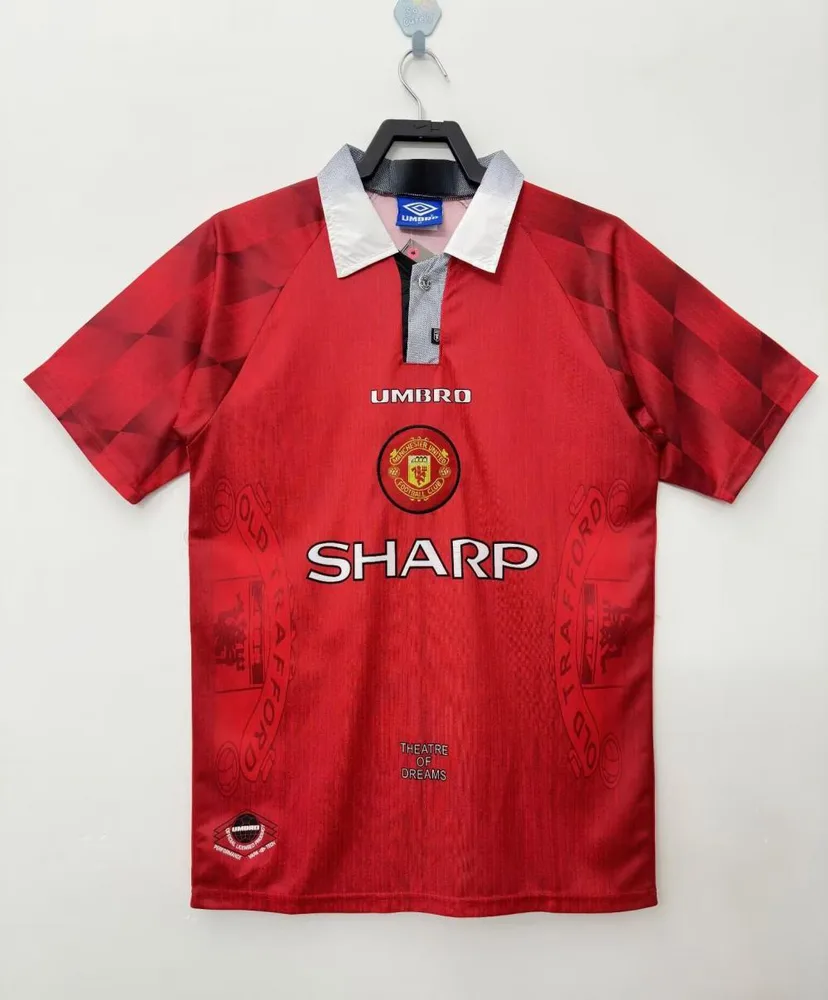 Manchester United 1996/1997 Retro Manchester United Local Camiseta de fútbol 1996/1997