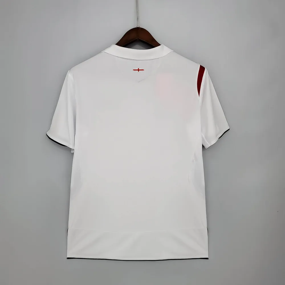 England 2006 Retro England Home Soccer Jersey 2006 — 2