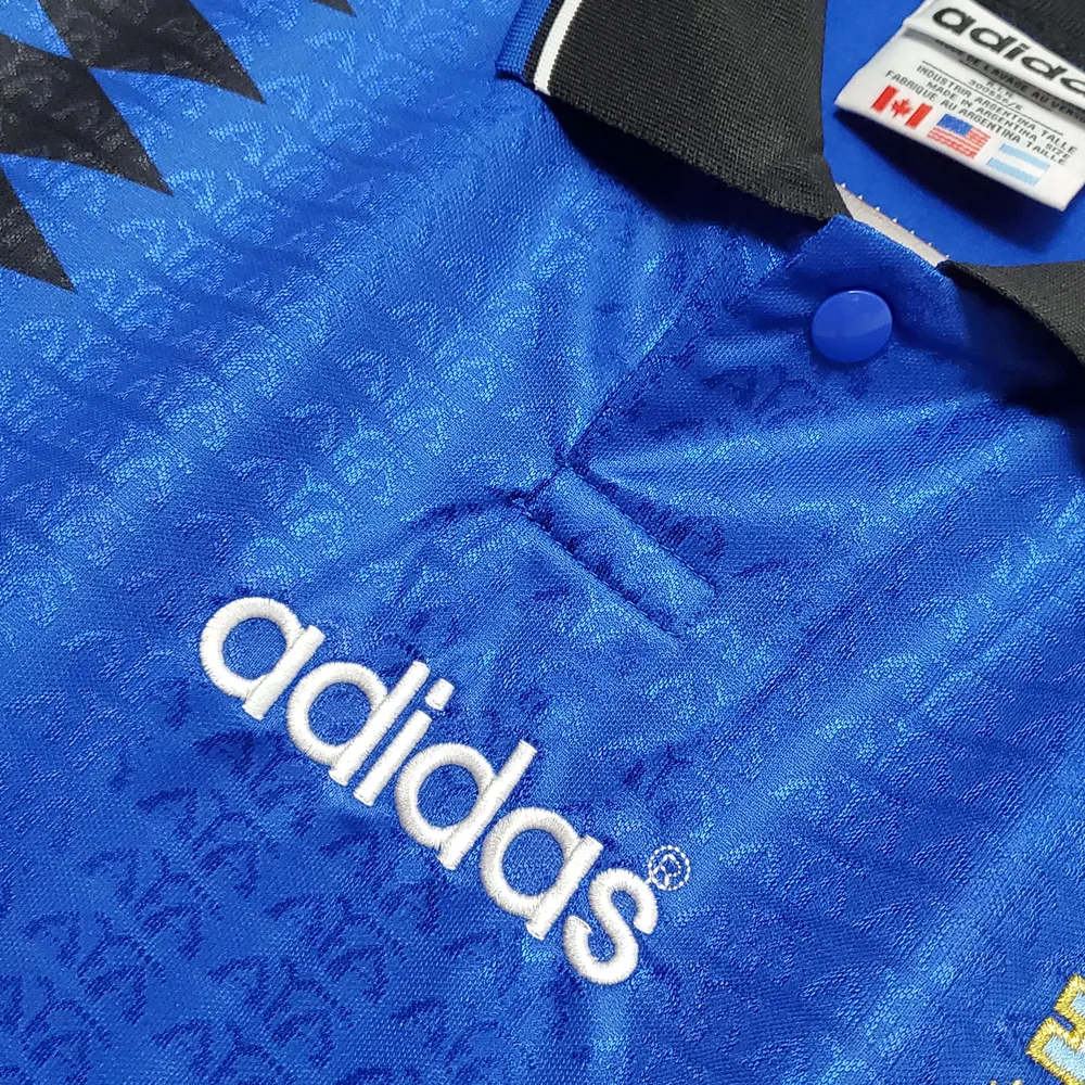 Argentina 1994 Retro Argentina National Team Away Jersey 1994 — 6
