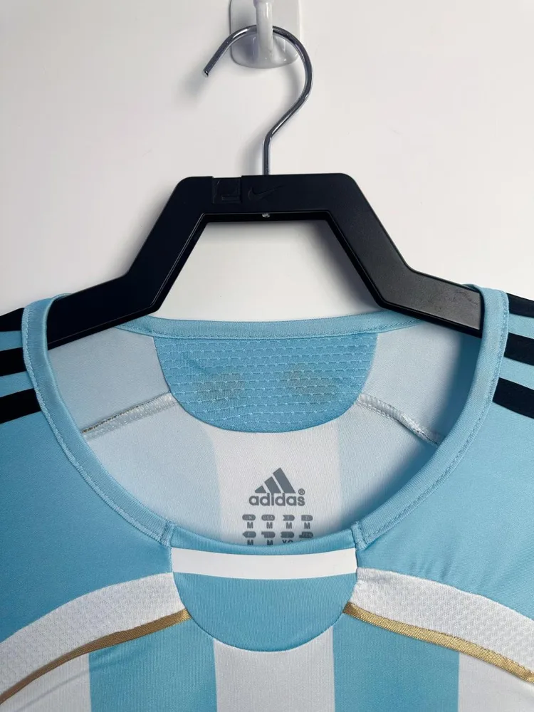Argentina 2006 Retro Manga larga Argentina National Team Local Jersey 2006 — 3