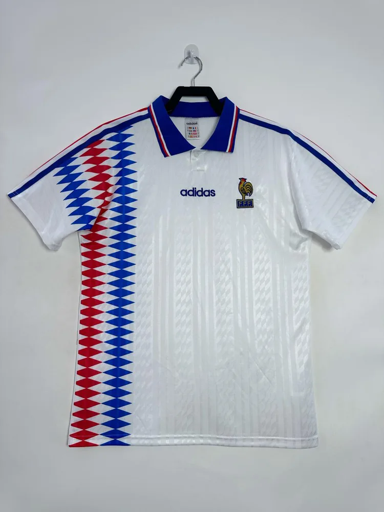 France 1994 Retro France Visitante Camiseta de fútbol 1994