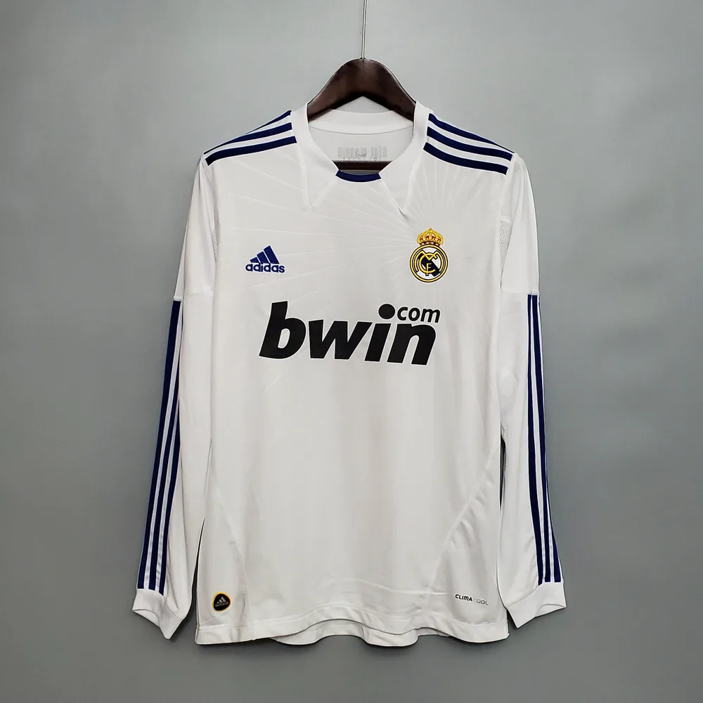 Real Madrid 2010/2011 Retro Long Sleeve Real Madrid Home 2010/2011 — 1