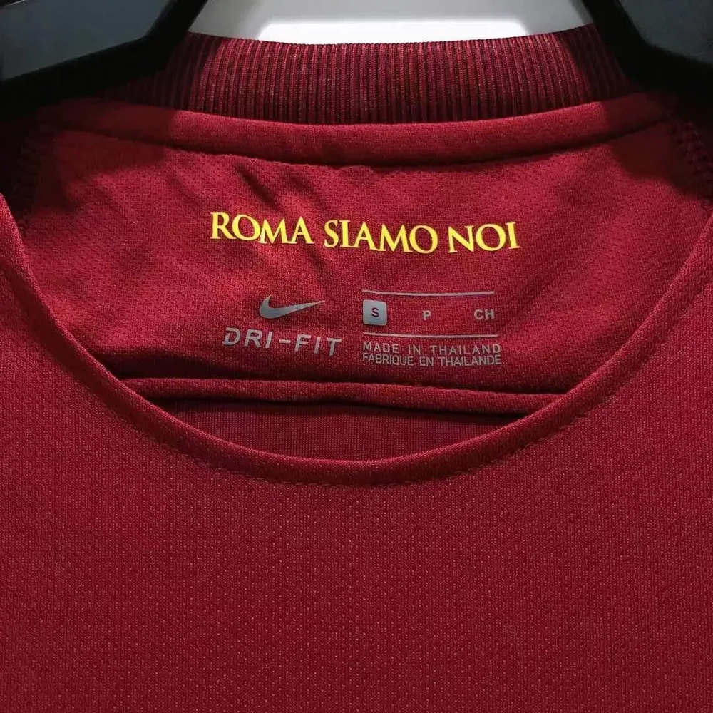 AS Roma 2017/2018 Retro Roma Home Soccer Jersey 2017/2018 — 3