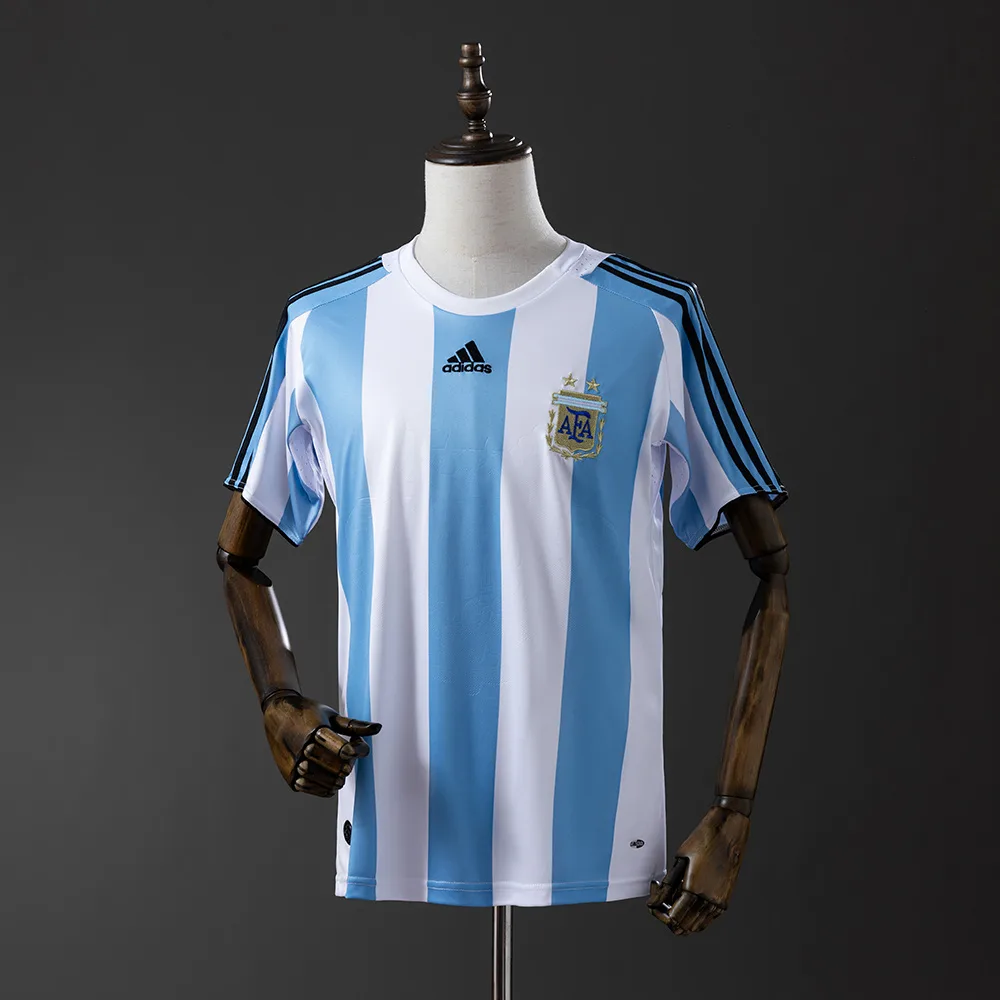 Argentina 2008/2010 Retro Argentina Local Jersey 2008/2010