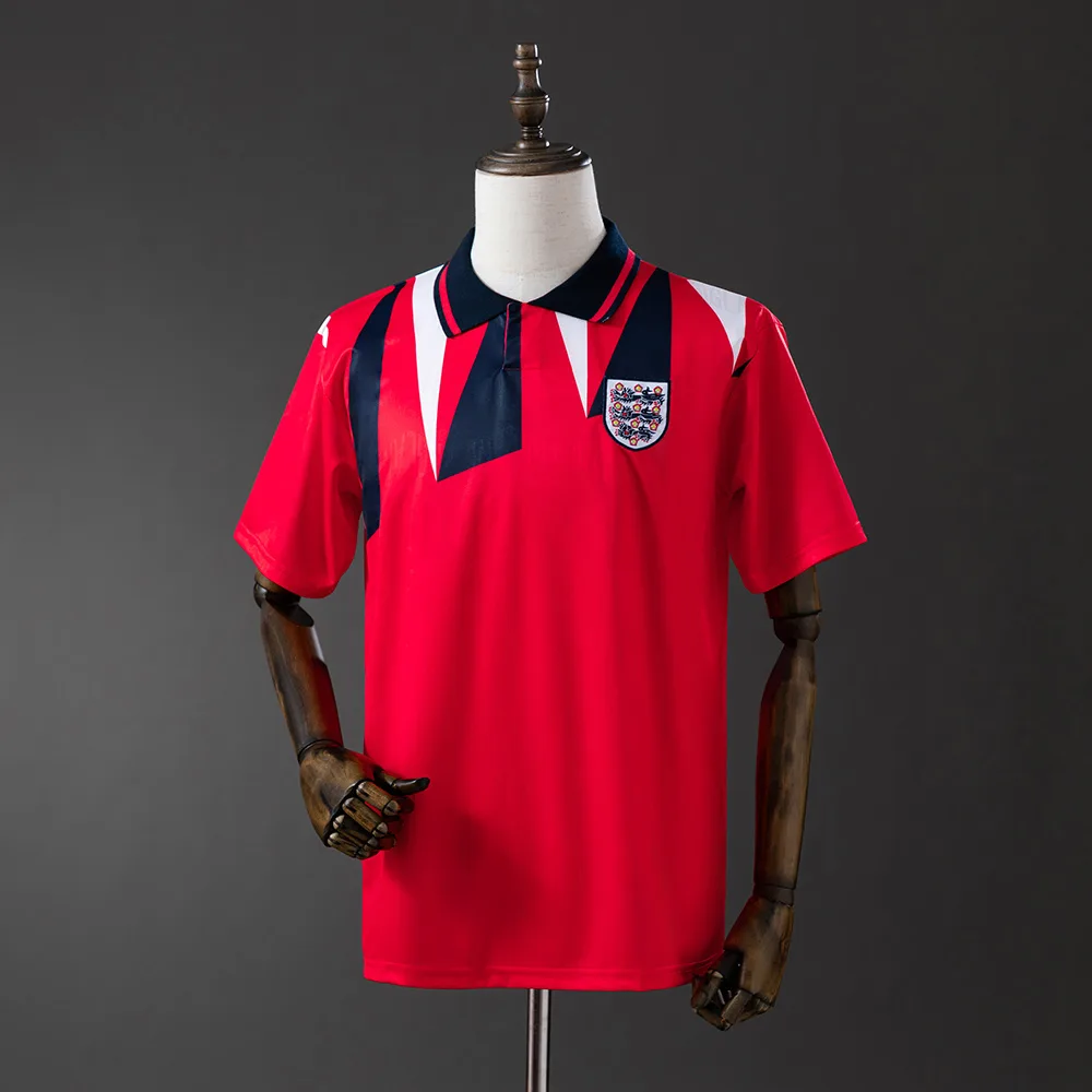 England 1992 Retro England Away Jersey 1992 — 1