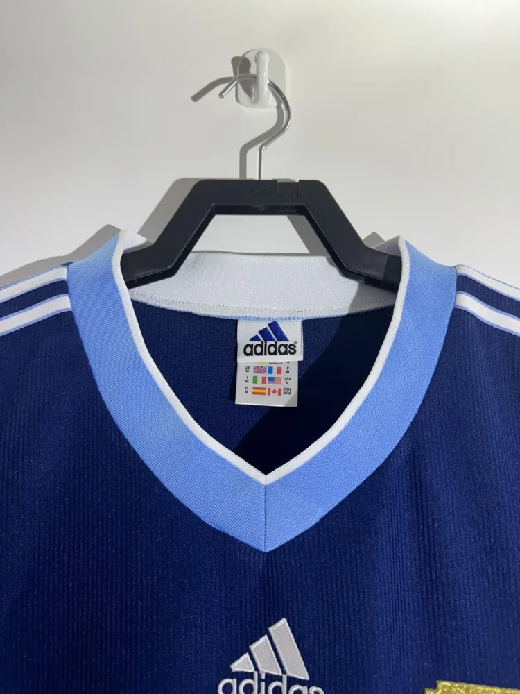 Argentina 1998 Retro Argentina National Team Away Jersey 1998 — 3