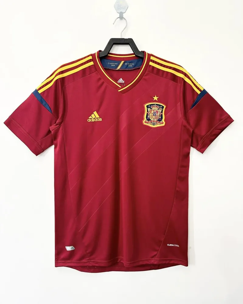 Spain 2012 Retro Spain Local Camiseta de fútbol 2012