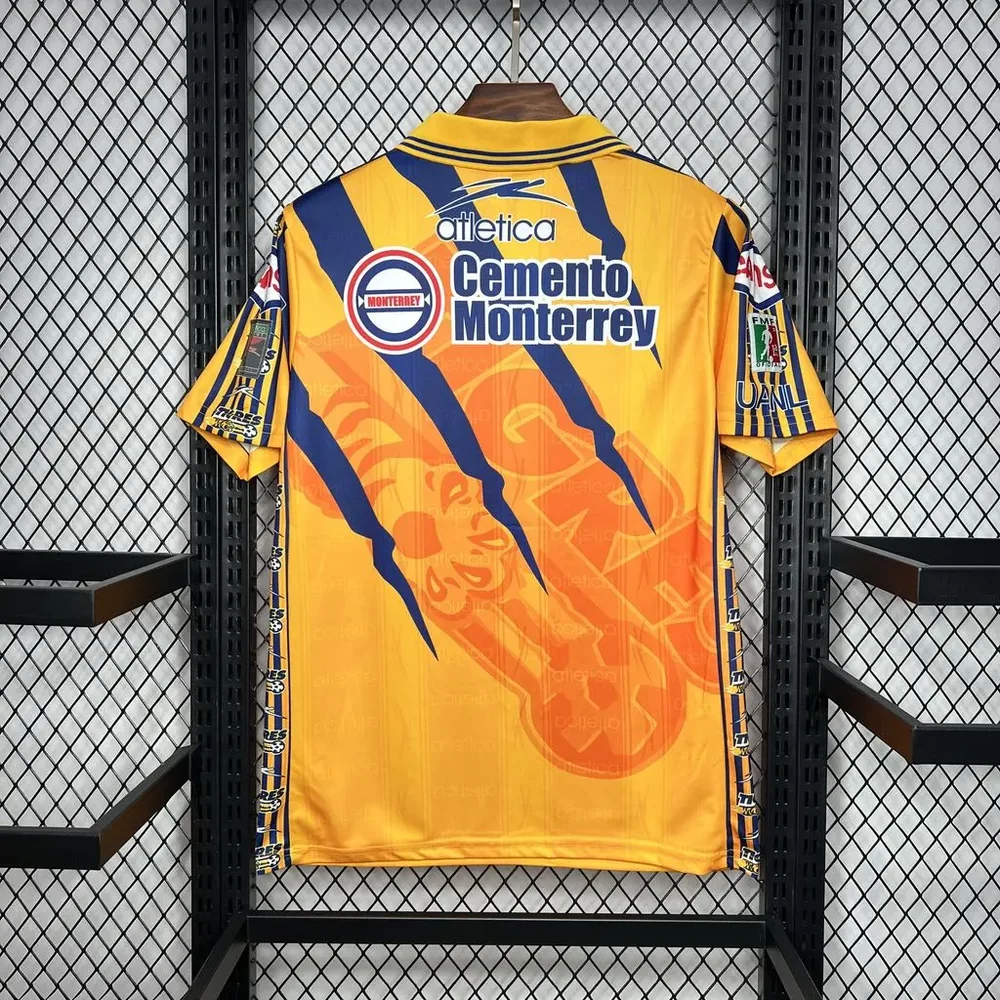 Tigres 1997/1998 Retro Tigres Local Camiseta de fútbol 1997/1998 — 2