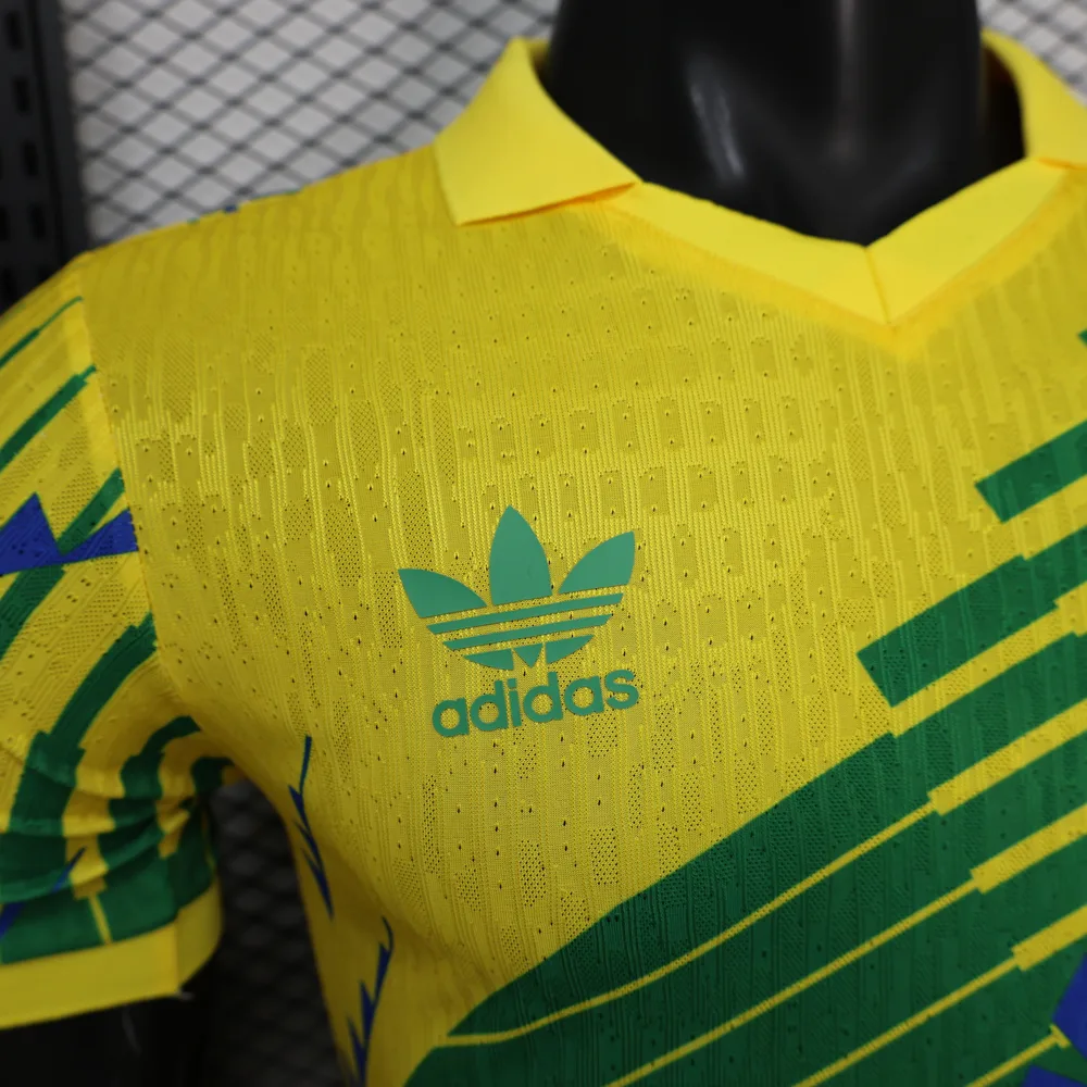 Brazil 2026 Versión jugador Brazil National Team Retro Edición especial Camiseta de fútbol 2026 — 4