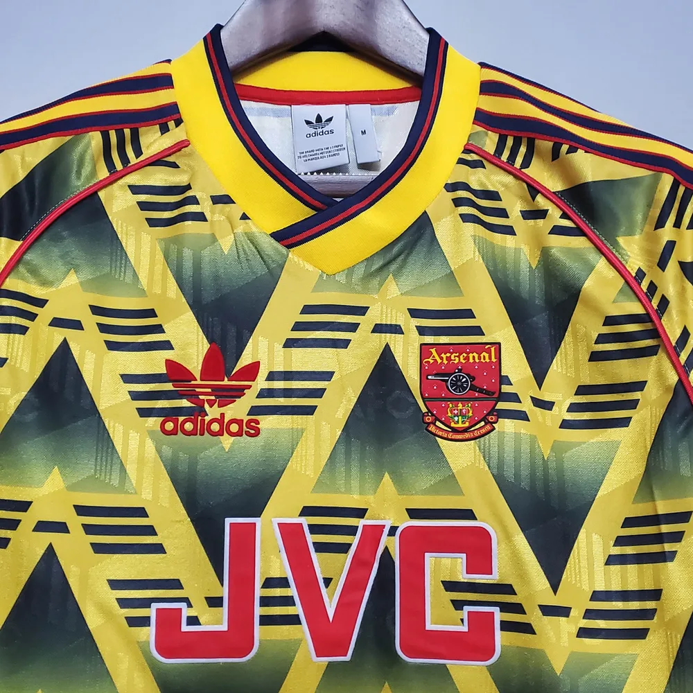 Arsenal 1991/1993 Retro Arsenal Visitante Camiseta de fútbol 1991/1993 — 3