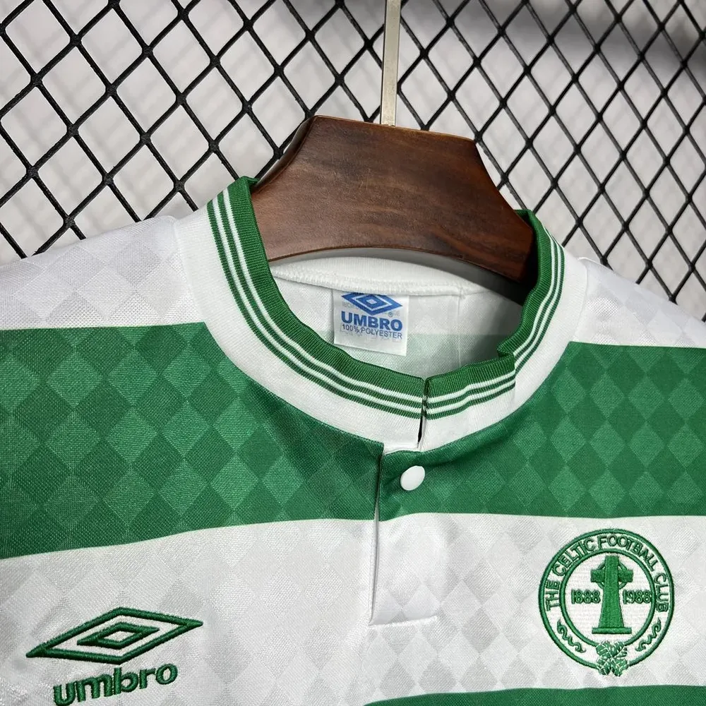 Celtic 1987/1988 Retro Celtic Home Football Shirt 1987/1988 — 4