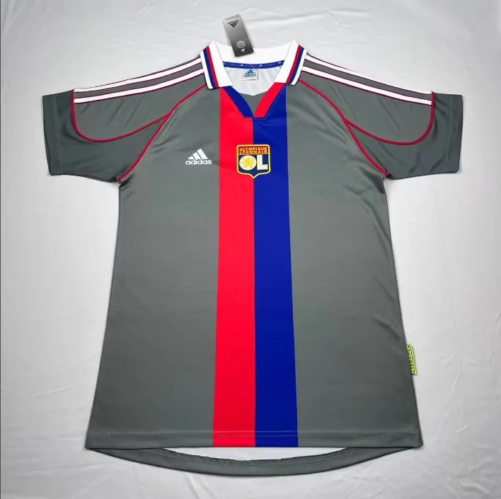 Lyonnais 2000-2001 Retro Lyonnais Visitante Camiseta de fútbol 2000/2001