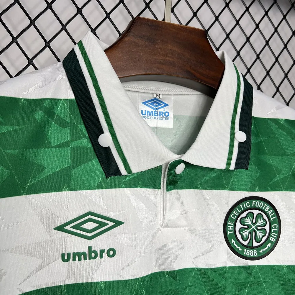 Celtic 1989/1991 Retro Celtic Home Football Shirt 1989/1991 — 4
