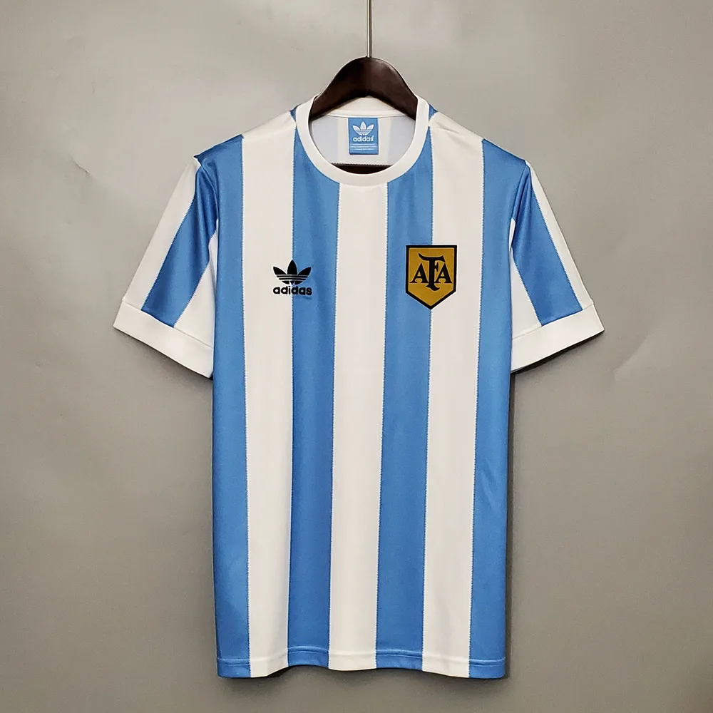 Argentina 1978 Retro Argentina National Team Local Jersey 1978