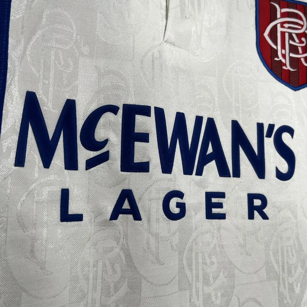 Rangers 1996/1997 Retro Rangers Away Football Shirt 1996/1997 — 7
