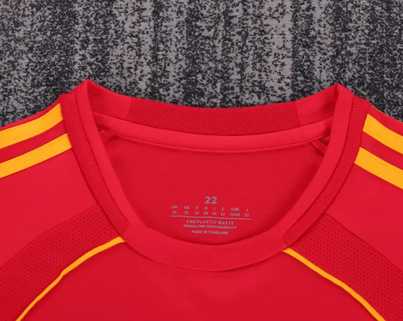 Spain 2008 Retro Spain Home Football Shirt Kids Size 2008 — 3
