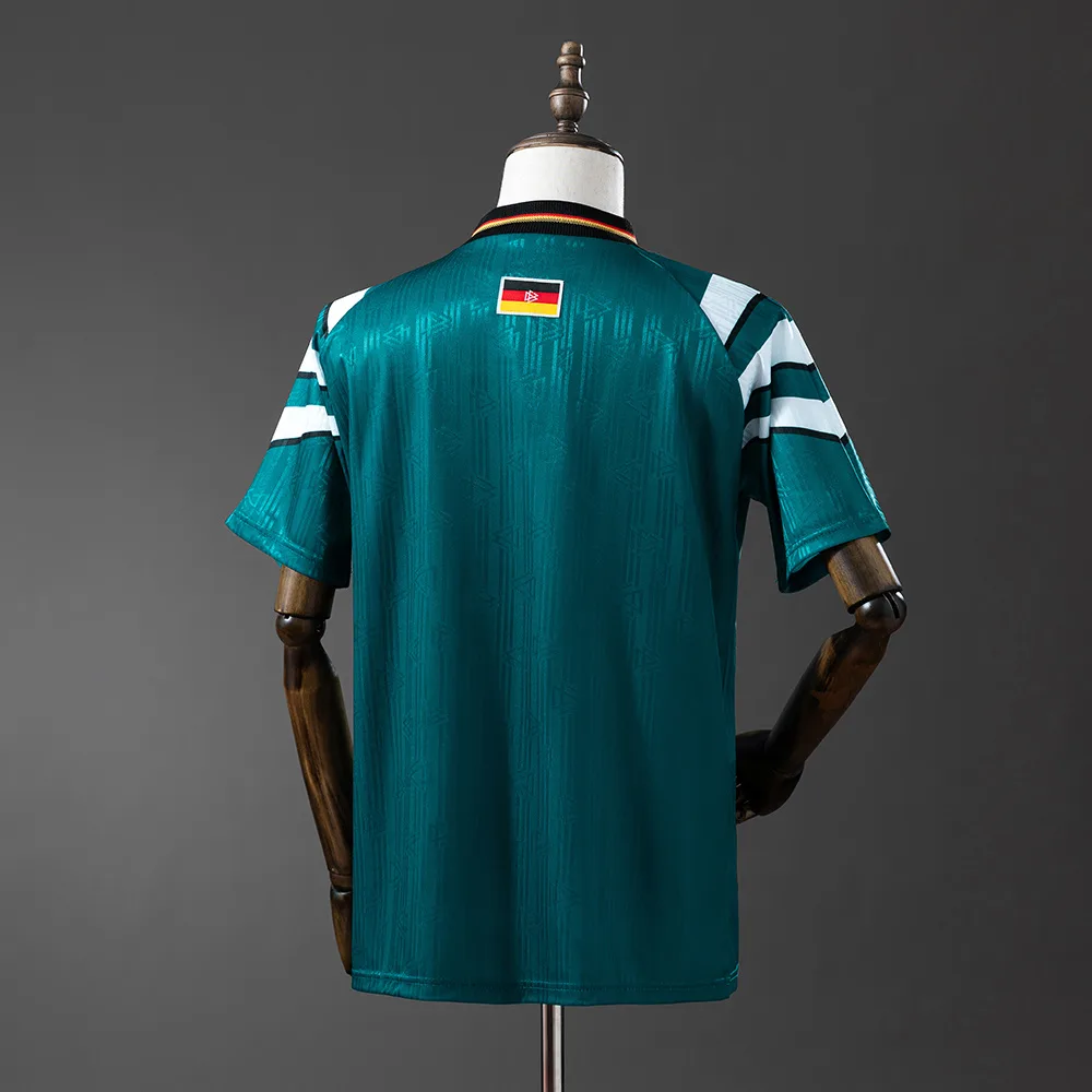 Germany 1996 Retro Germany Away Soccer Jersey Football Shirt 1996 — 2