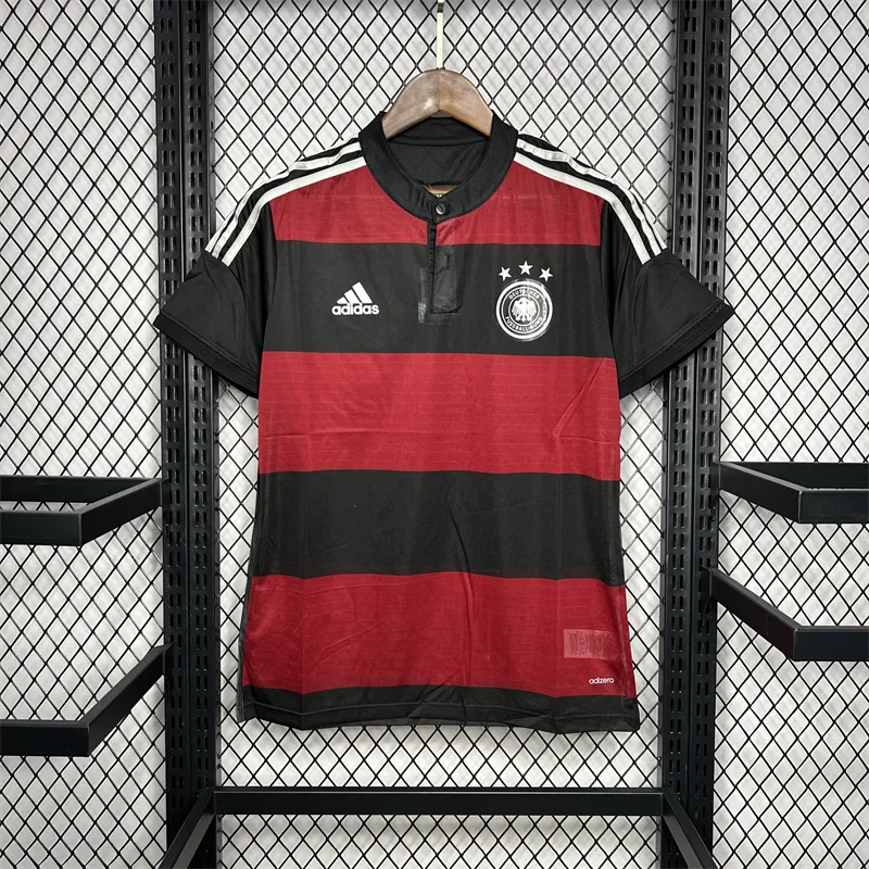 Germany 2014 Retro Germany Away Soccer Jersey 2014 — 1