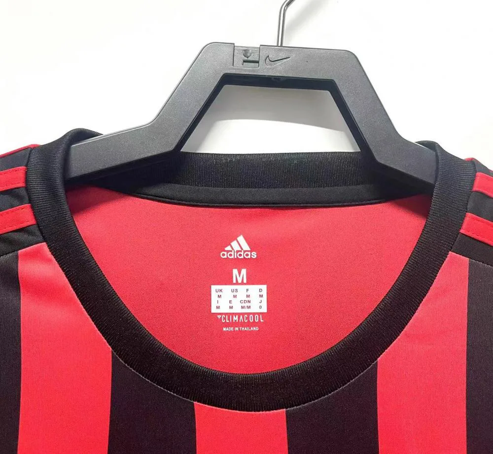 AC Milan 2017/2018 Retro AC Milan Local Camiseta de fútbol 2017/2018 — 3
